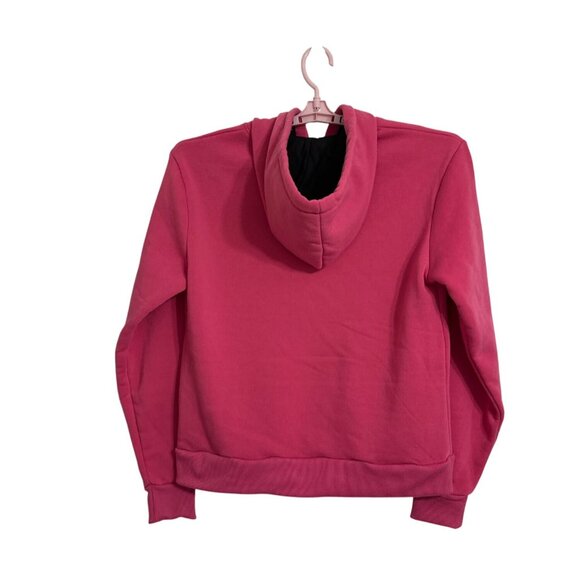 Nike Womens Pink Full-Zip Hoodie Sweatshirt XL Athletic Casual Athleisure - Picture 2 of 8